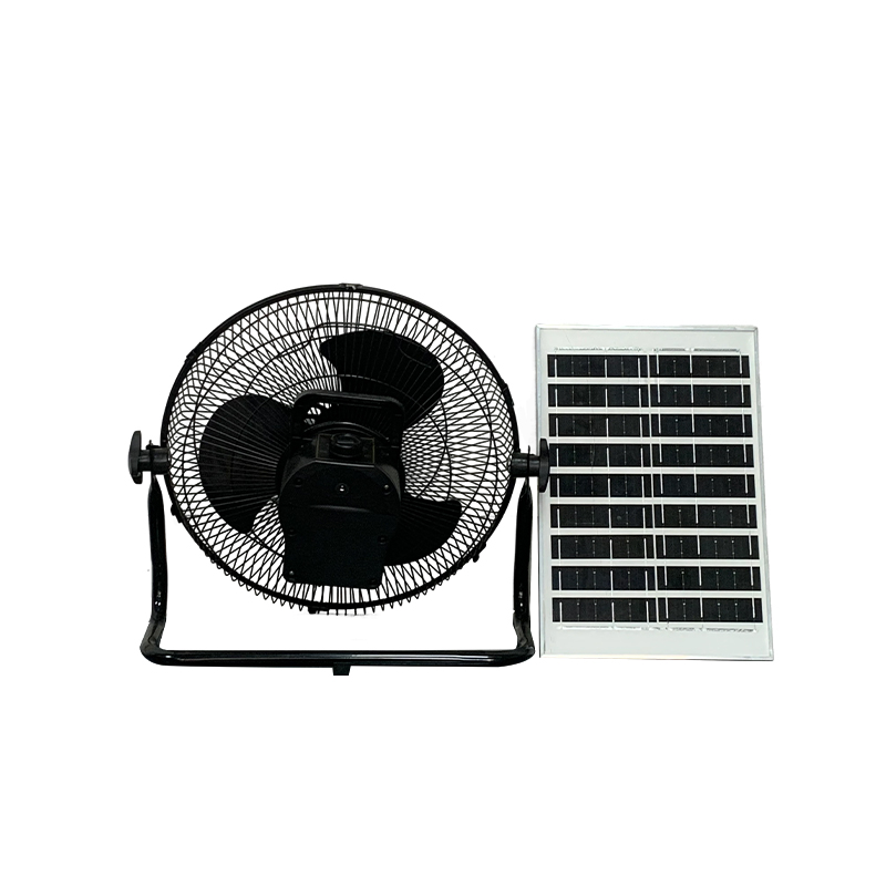 12-Inch Solar Floor Fan D-108JX