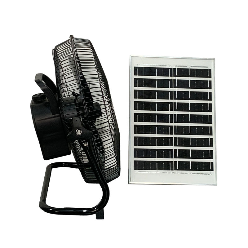 12-Inch Solar Floor Fan D-108JX