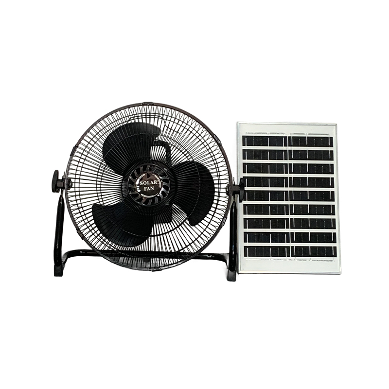 Solar Floor Fan D-108JX 12-inch Mechanical Model: A Green and Cooling Choice